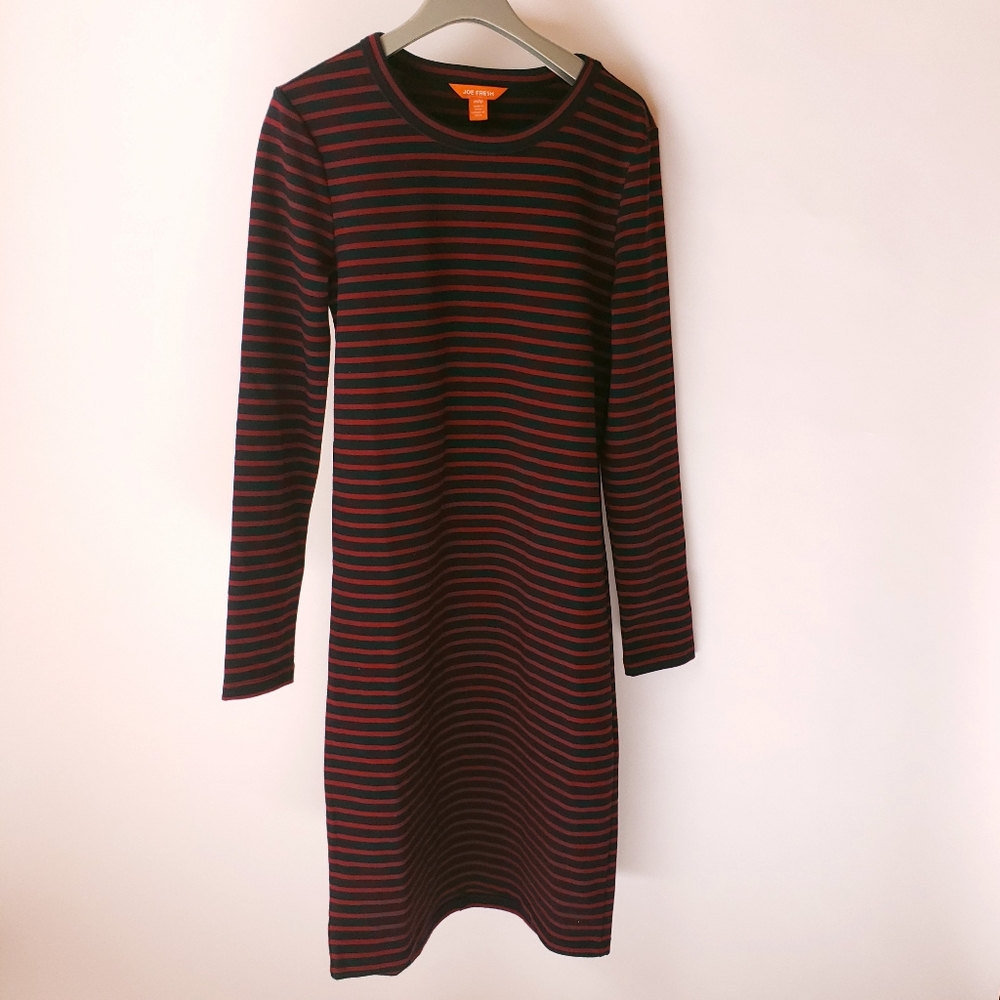 Joe Fresh Striped Shirt dress